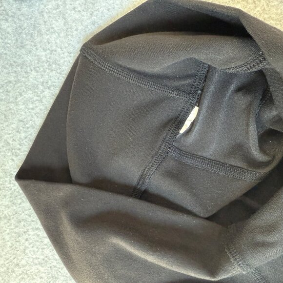 ALO Yoga Womens‎ Black Gray Leggings Sheer Mesh Panel Workout Gym Size Small - Picture 12 of 14